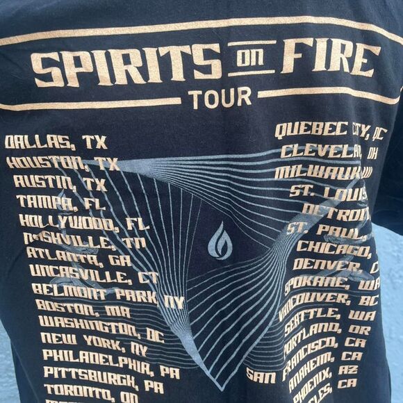 Smashing Pumpkins Tour T shirt Band Tee emo Size large - Picture 6 of 8